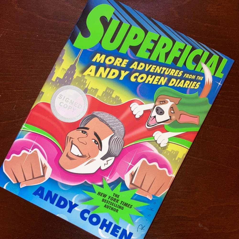 Andy Cohen Signed Book “Superficial” Hardcover NEW